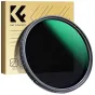 K&F Concept 58MM ND2-ND400 Mainīgais filtrs