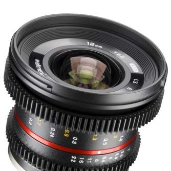 Lenses - walimex pro 12/2,2 Video APS-C Sony E black - quick order from manufacturer