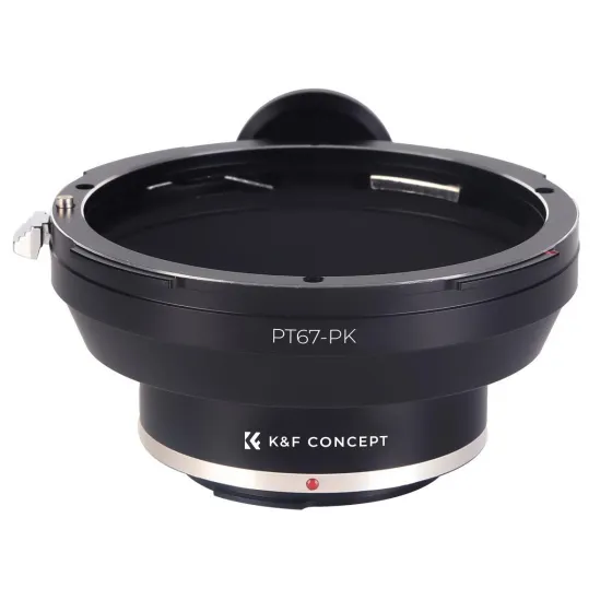 K&amp;F Concept K&amp;F Augstas Precizitātes Objektīva Adaptera Montāža Pentax67-PK