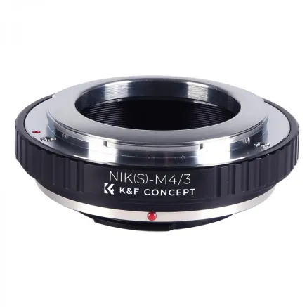 K&F Concept K&F Augstas precizitātes objektīva adapters Nikon(s)-M4/3