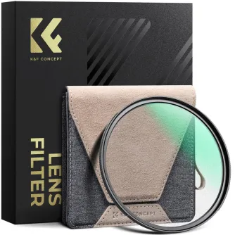 K&F Concept 82MM NANO-X Pro Латунная Рамка Черный Туман 1/8