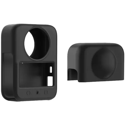 PULUZ силиконовый чехол для объектива DJI Osmo 360 Черный