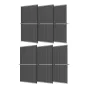 Set of 6x Trina 510W photovoltaic panel.
