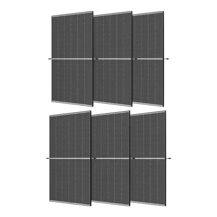 Trina 510W photovoltaic panel set of 6