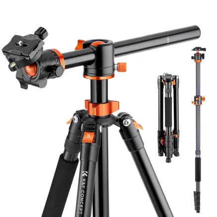 K&F Concept K&F Alumīnija Kameras Statīvs T255A3+BH-28L KF09.112V1