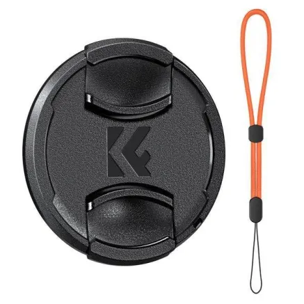 K&F Concept 55MM Objektīva vāciņš ar pretzaudēšanas virvi KF04.080