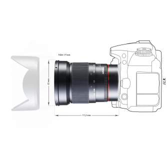 walimex pro 35/1,4 DSLR Canon EF AE black - Объективы