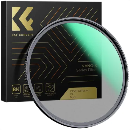 K&F Concept K&F 55MM Nano-X Black Mist Filter 1/4
