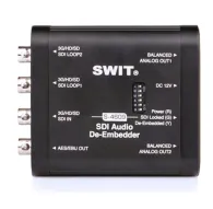 Swit S-4609 SDI Audio De-EmbedderSwit S-4609 SDI Audio De-Embedder