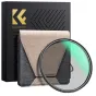 K&F Concept 77MM CPL Filter NANO-X Pro Brass Frame