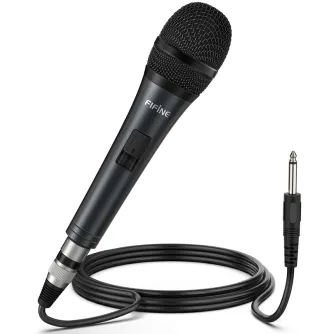 Fifine K6 dynamic vocal microphone black