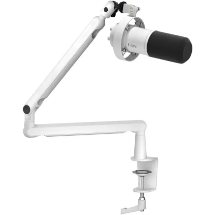 Fifine T688W dynamic microphone white