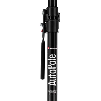 Manfrotto Melnā Mini Autopole 2.1-3.7m