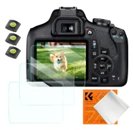 Набор защитных стекол K&F Concept для Canon Rebel T7 T6 T5Набор защитных стекол K&F Concept для Canon Rebel T7 T6 T5