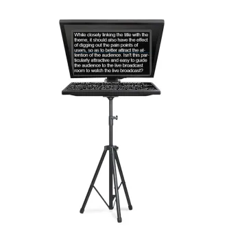Desview T17 - 17-inch teleprompter for studio and live streaming