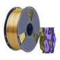 Sunlu PLA+ Silk Tri-Color Filament Black Gold Purple