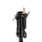 Manfrotto 007BSU Black Chrome Plated 3-Section Steel Stand