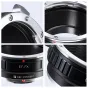 K&F Concept K&F HIGH PRECISION LENS ADAPTER MOUNT EOS-FX
