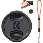 K&F Concept 52MM Крышка объектива с противопотерянной веревкой