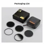 K&F Concept 55MM Magnetic 5pcs Filter Kit