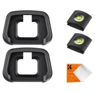 K&F Camera Viewfinder Cap*2pcs+Hot-shoe level*2pcs+Vacuum Cleaning Cloth*1,K&F Camera Viewfinder Cap*2pcs+Hot-shoe level*2pcs+Vacuum Cleaning Cloth*1,