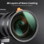 K&F Concept 55MM Multi-Function Adjustable Filter