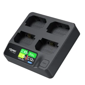 Accsoon ACC-BC-02 100W 4-Bay NP-FZ100 Ātrā Lādētāja