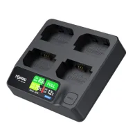 Accsoon ACC-BC-02 100W 4-Bay NP-FZ100 Ātrā LādētājaAccsoon ACC-BC-02 100W 4-Bay NP-FZ100 Ātrā Lādētāja