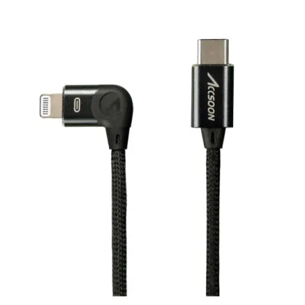 Accsoon USB-C uz Lightning kabelis 100 CM