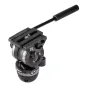 Libec NH40 - Video head with 10 kg load capacity, dual head design