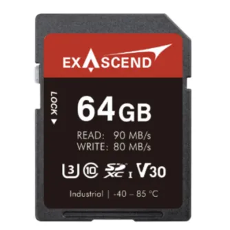 Exascend Industrial SD300 V30 C10 SD 6.0 64GB