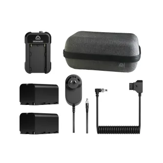 Atomos Universal Power Kit - 2x 5200mAh batteries, quick charger, d-Tap to 