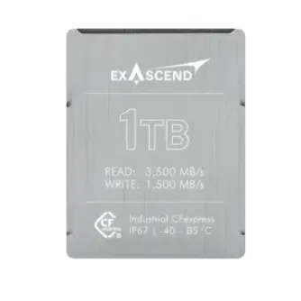 Exascend Industrial CFexpress CFB400 PCIe Gen4 1TB
