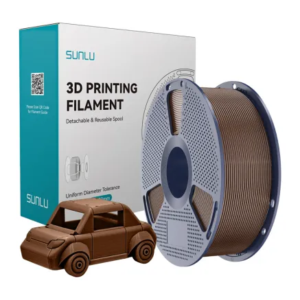 Sunlu PETG Coffee Brown - Durable 3D printing filament