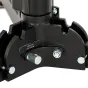 Manfrotto 299FBASE Black Small Foot Base - 3.5 kg steel, 40 kg payload, 75 