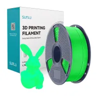 Sunlu PLA Glow In The Dark Green - 1.75mm filament, 1kg spoolSunlu PLA Glow In The Dark Green - 1.75mm filament, 1kg spool