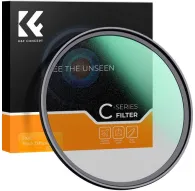 K&F Concept K&F 58MM C Series Black Mist Filter 1/2, Ultra-thin multilayer Green CoatingK&F Concept K&F 58MM C Series Black Mist Filter 1/2, Ultra-thin multilayer Green Coating