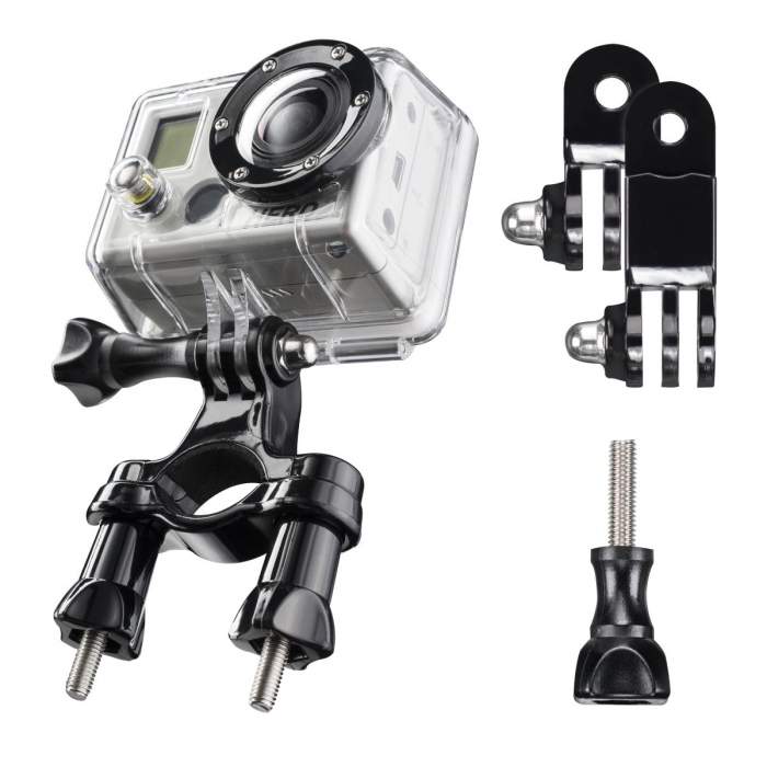Accessories for Action Cameras - mantona bicycle mounting incl. angle piece - quick order from manufacturer