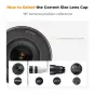 K&F Concept 72MM Lens Caps Kit