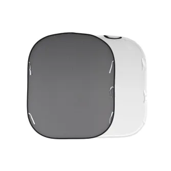 Lastolite Plain Collapsible 1.5 x 1.8 m White/Mid Grey