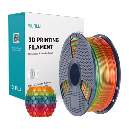 Sunlu PLA Caurspīdīgs (Varavīksne) 01 Filaments