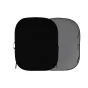 Lastolite Plain Collapsible 1.8 x 2.15 m Melns/Vidēji pelēks