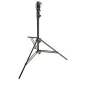 Manfrotto 008BSU Black Zinc Steel Junior Stand - 2-section, 30 kg payload, 