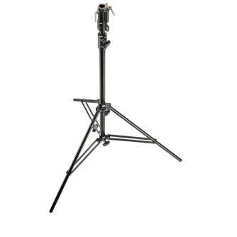 Manfrotto 008BSU Melnā Cinka Tērauda Junior Statīvs