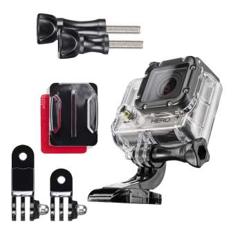 Аксессуары для экшн-камер - mantona helmet mounting set for GoPro - быстрый заказ от производителя