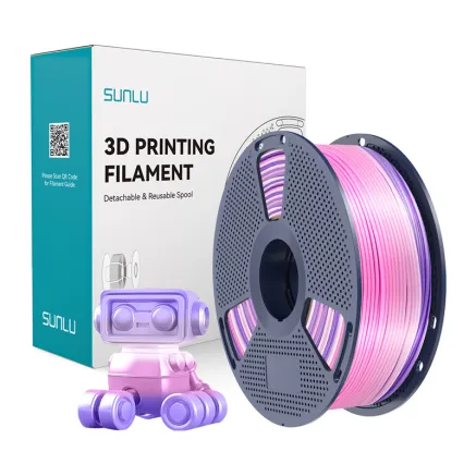 Sunlu PLA+ Silk Filament Rainbow 03