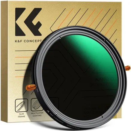 K&F Concept 67MM D Series CPL Mainīgais ND 232 filtrs
