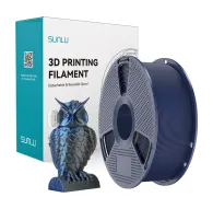 Sunlu PLA+ Silk Dual Color Filament Black and BlueSunlu PLA+ Silk Dual Color Filament Black and Blue