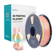 Sunlu PLA+ Silk Filament Rainbow 05Sunlu PLA+ Silk Filament Rainbow 05