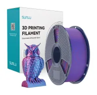 Sunlu PLA+ Silk Divkrāsu Filaments Sarkans-ZilsSunlu PLA+ Silk Divkrāsu Filaments Sarkans-Zils
